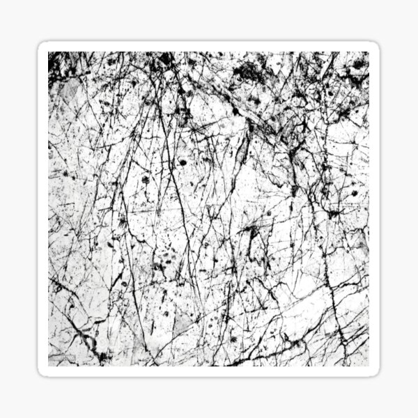 white and black turquoise decoration Sticker