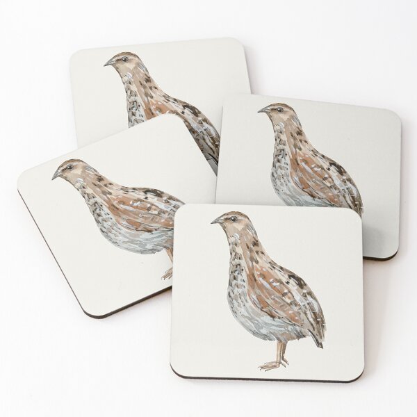 Item preview, Watercolor Quail Bird designed and sold by franktact.