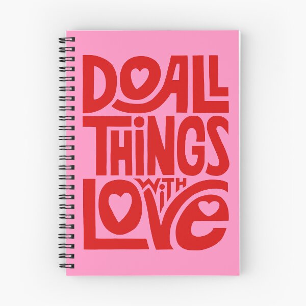 Artikelvorschau, Mach alle Dinge mit Liebe {Red & Pink Version} entworfen und verkauft von TheLoveShop.