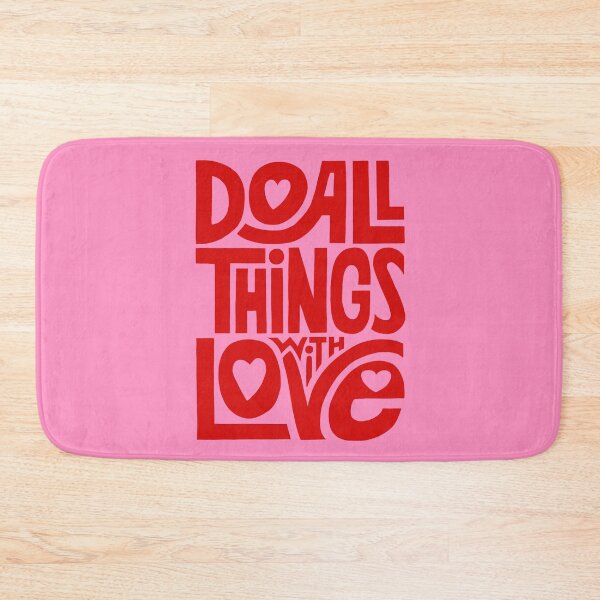 Item preview, Do All Things With Love {Red & Pink Version} designed and sold by TheLoveShop.