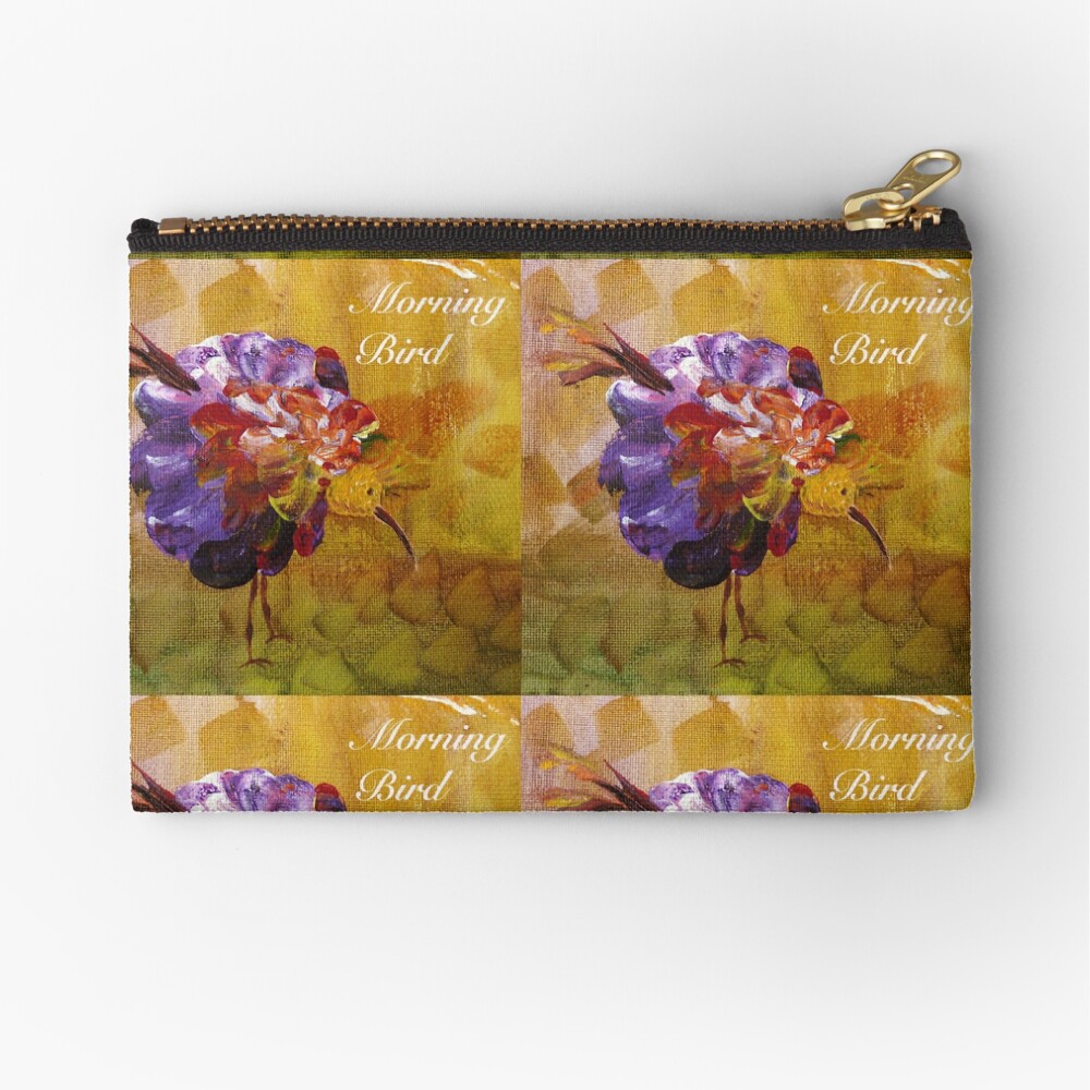Morning bird Zipper Pouch