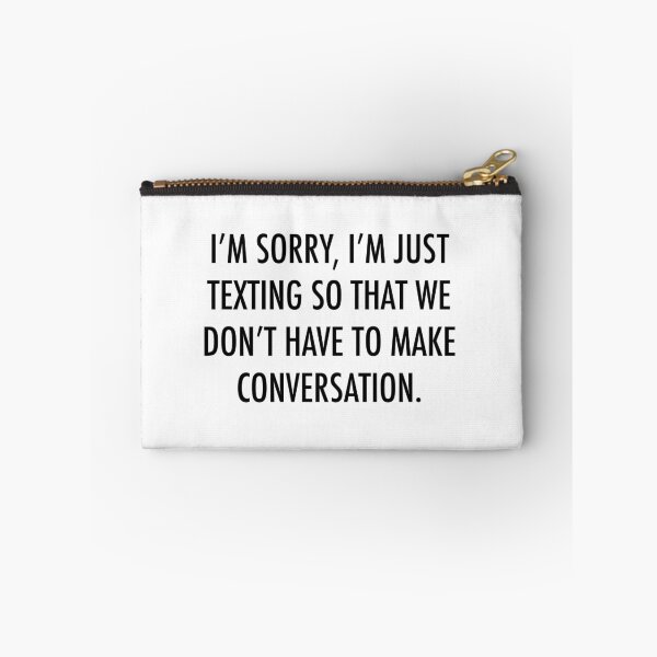 Item preview, Avoid Conversation designed and sold by devvstar.