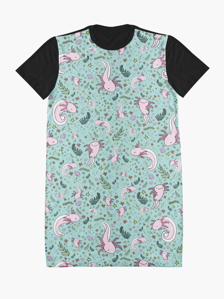 Alternate view of Axolotl Graphic T-Shirt Dress