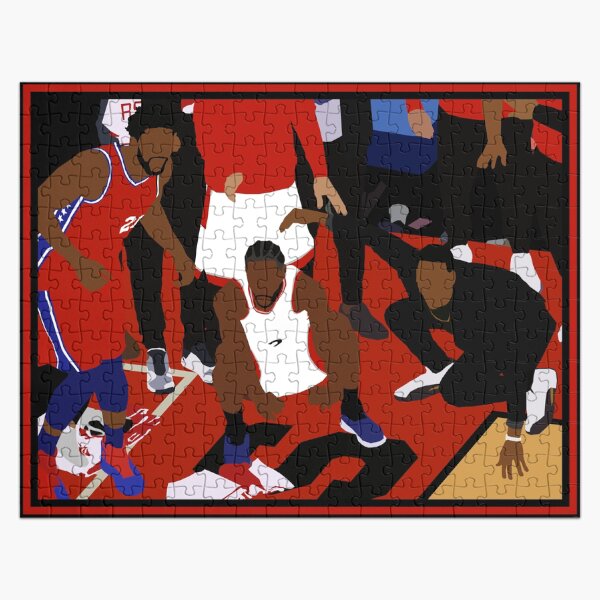 Item preview, Kawhi Leonard Game Winner Celebration designed and sold by RatTrapTees.
