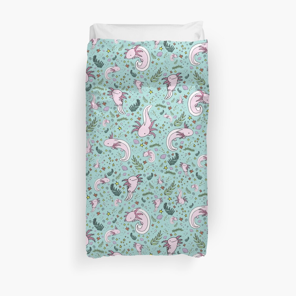 Axolotl Duvet Cover