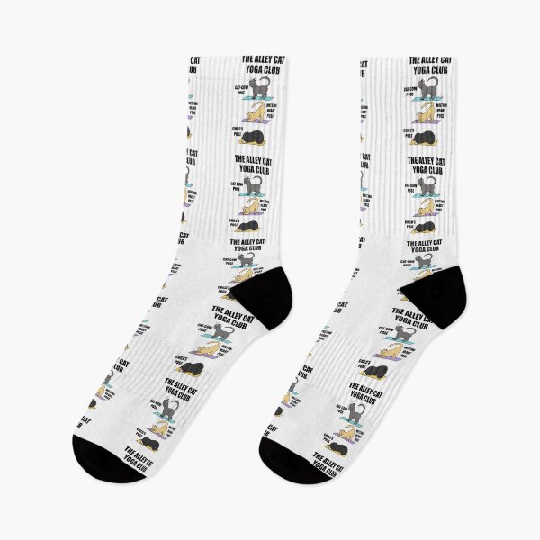 Item preview, The Alley Cat Yoga Club Cat Lover Yoga Design designed and sold by Gsallicat.