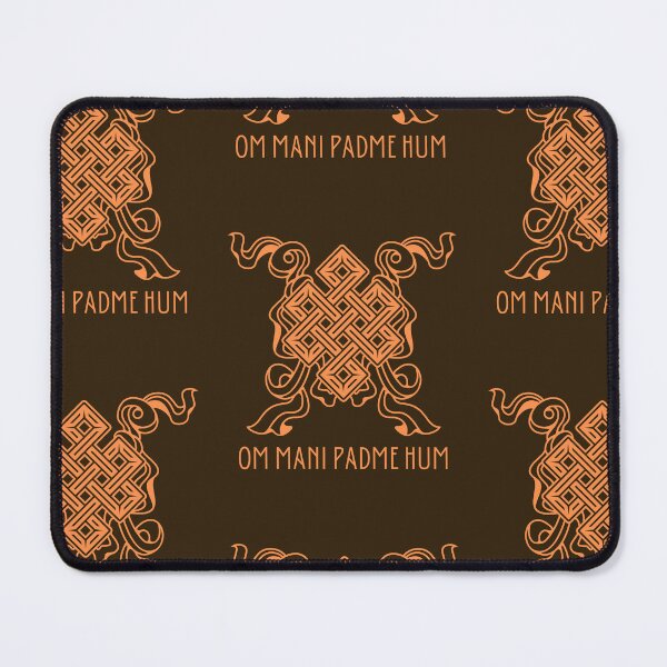 Item preview, Tibetan Om Mani Padme Hum Chant Symbol Design designed and sold by EarthArtDesigns.