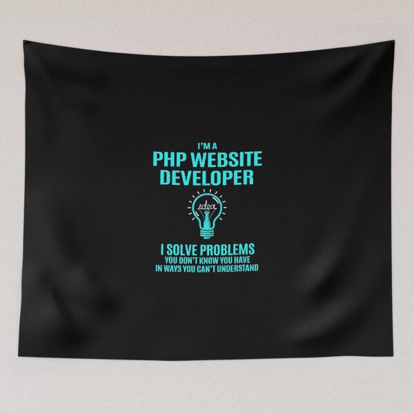 Item preview, Php Website Developer T Shirt - I Solve Problems Gift Item Tee designed and sold by watkinsmat.