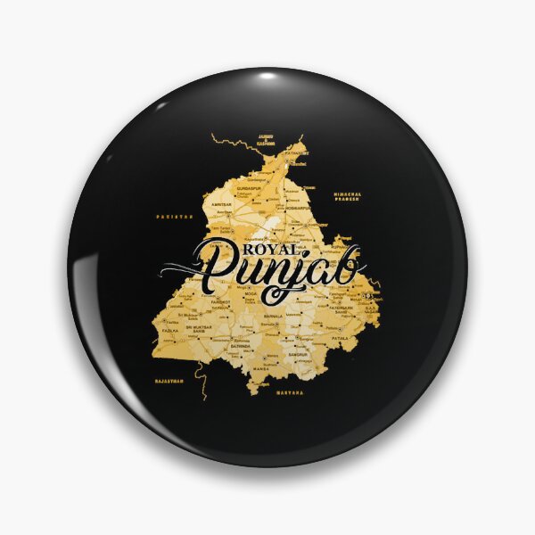 Item preview, Royal Punjab Map  designed and sold by RobertPin54122.