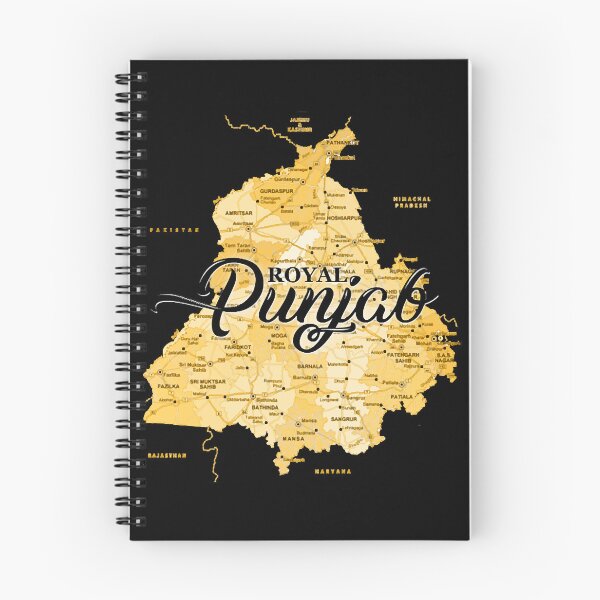 Item preview, Royal Punjab Map  designed and sold by RobertPin54122.