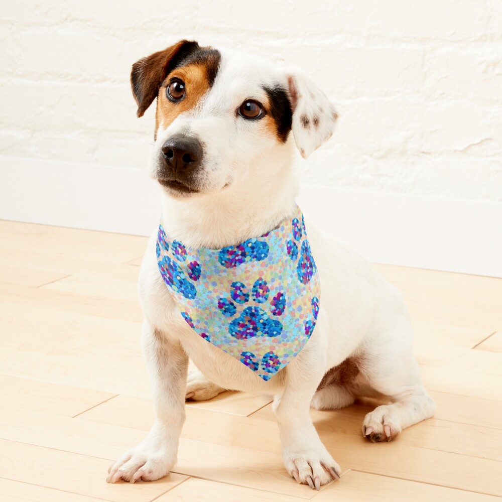 Louis Pup Tie Dye Dog Vest, Paws Circle