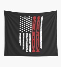 Amerikanischer Ski Wandbehang
