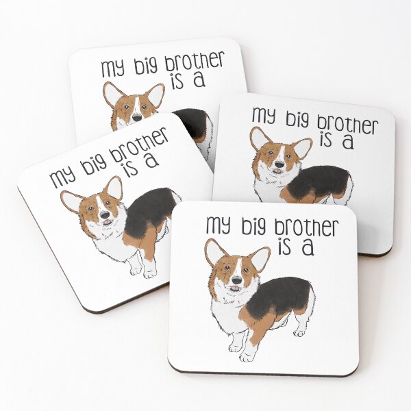 Item preview, My Big Brother: Tri Color Corgi  designed and sold by rmcbuckeye.