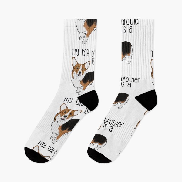 Item preview, My Big Brother: Tri Color Corgi  designed and sold by rmcbuckeye.