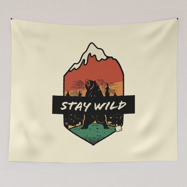 Item preview, Stay Wild Nor Cal Style designed and sold by Disocodesigns.