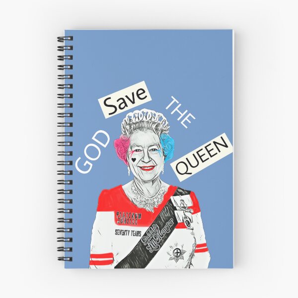 Aperçu de l'œuvre Dieu sauve la reine créée et vendue par SerafinDesign.