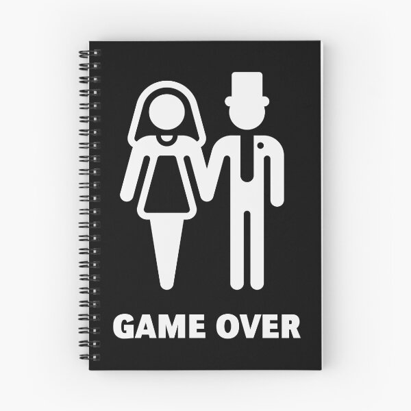 Item preview, Game Over (Stag Party / Hen Night / White) designed and sold by MrFaulbaum.