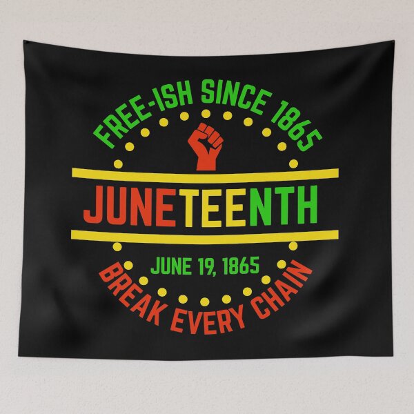 Item preview, Juneteenth Freeish Since 1865 - Break Every Chain designed and sold by blackartmatters.