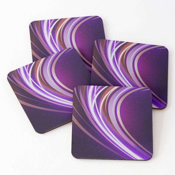 Item preview, Abstract Strips Art Purple  designed and sold by Tshirtstory.