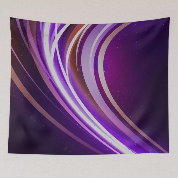 Item preview, Abstract Strips Art Purple  designed and sold by Tshirtstory.
