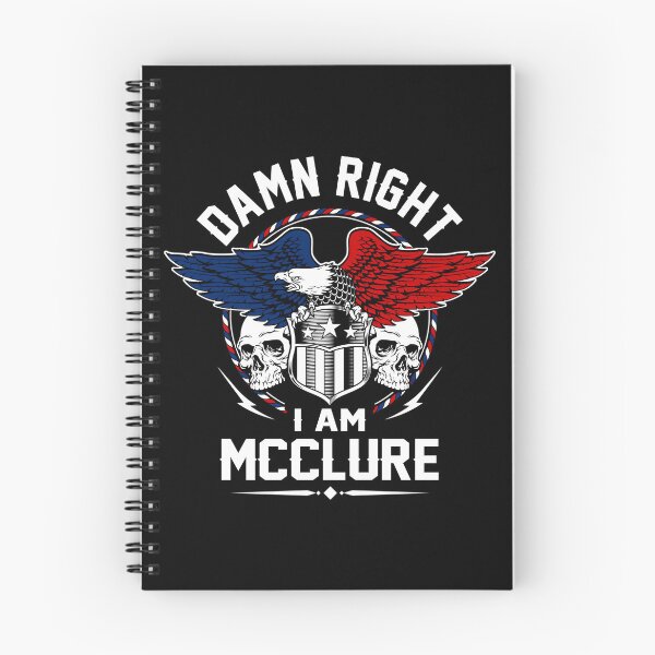 Item preview, Mcclure Name T Shirt - Damn Right I Am Mcclure Gift Item Tee designed and sold by masondilla.