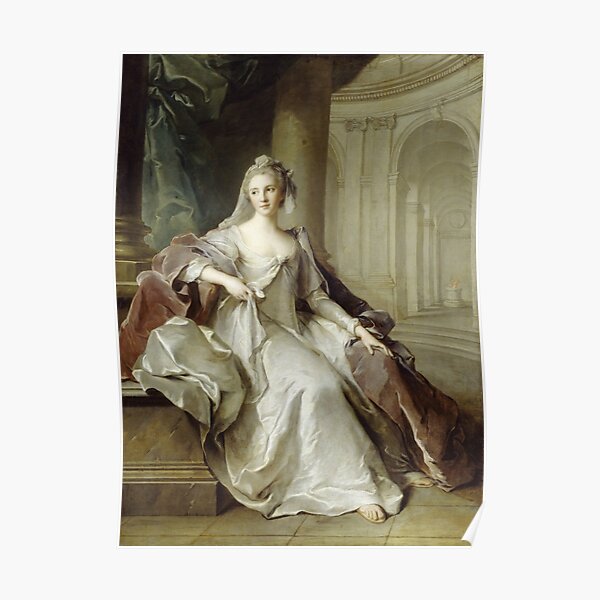 Jean - Marc Nattier - Madame Henriette De France As A Vestal Virgin Poster