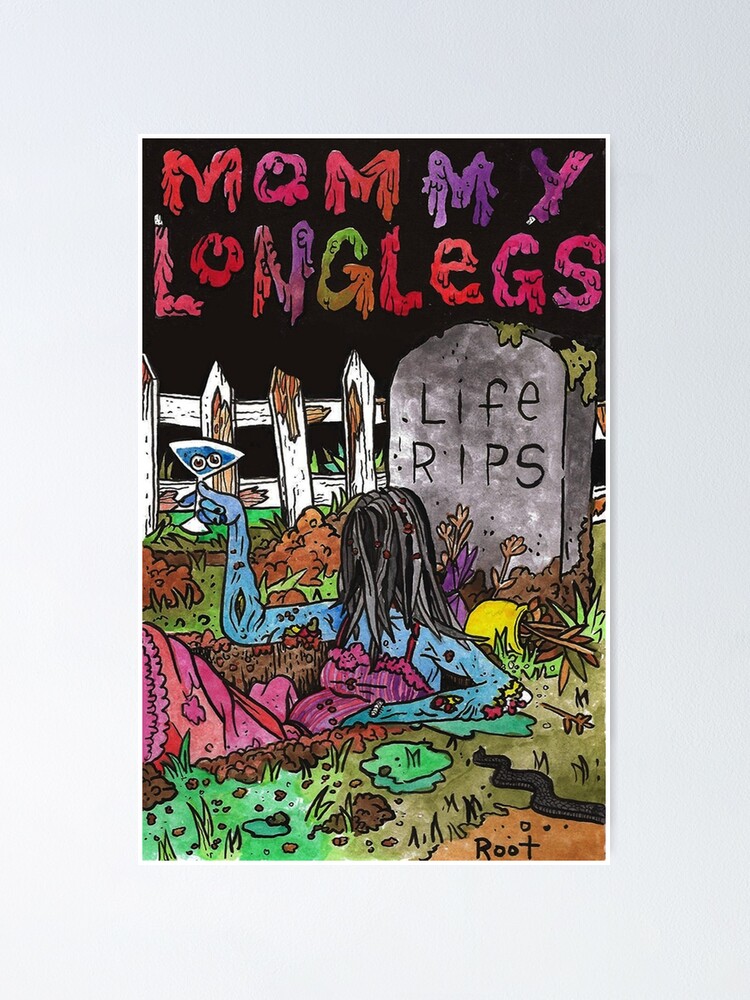 mommy long legs family Poster for Sale by sonialimf