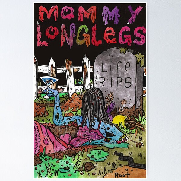 mommy long legs family Poster for Sale by sonialimf