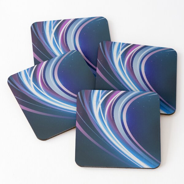 Item preview, Abstract Strips Art Turquoise  designed and sold by Tshirtstory.