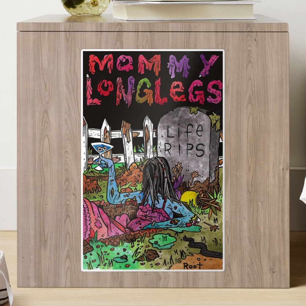 mommy long legs family Sticker for Sale by sonialimf