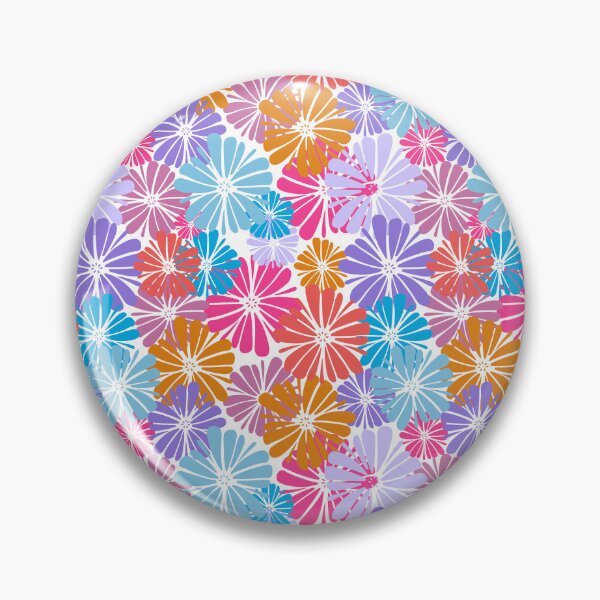Item preview, Colourful Daisy Pattern designed and sold by Honey Myrtle Studio.