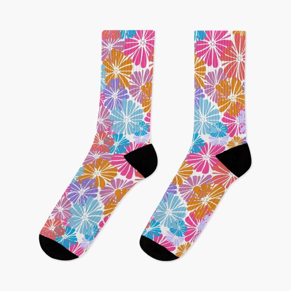 Item preview, Colourful Daisy Pattern designed and sold by Honey Myrtle Studio.
