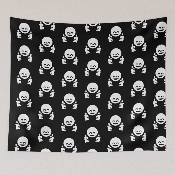 Item preview, Thumb Up Emoticon Smiley (White) designed and sold by MrFaulbaum.