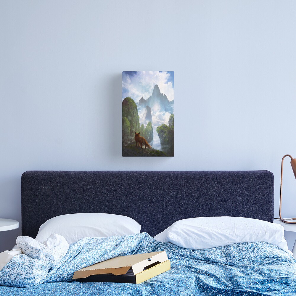 The path Canvas Print