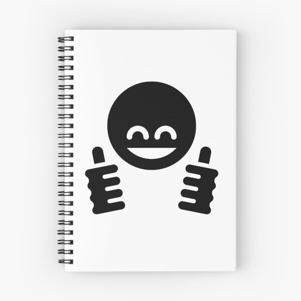 Item preview, Thumb Up Emoticon Smiley (Black) designed and sold by MrFaulbaum.
