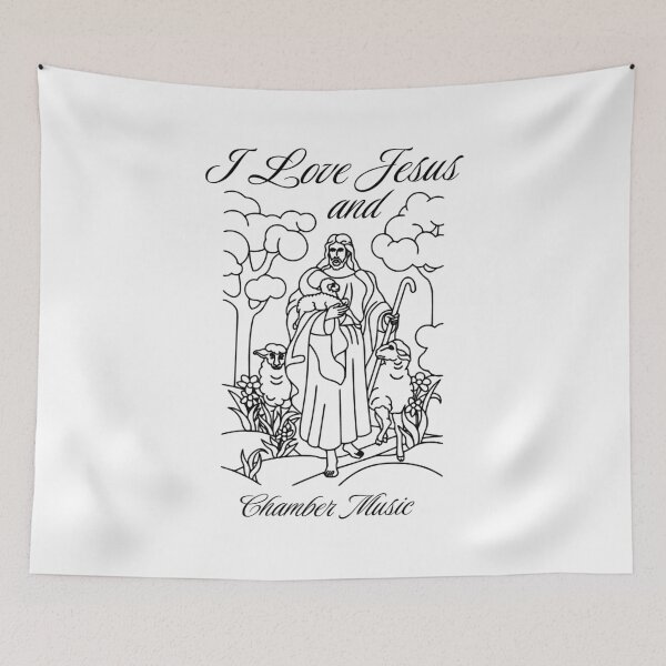 Item preview, I love jesus and Chamber Music402 designed and sold by BumBiu.