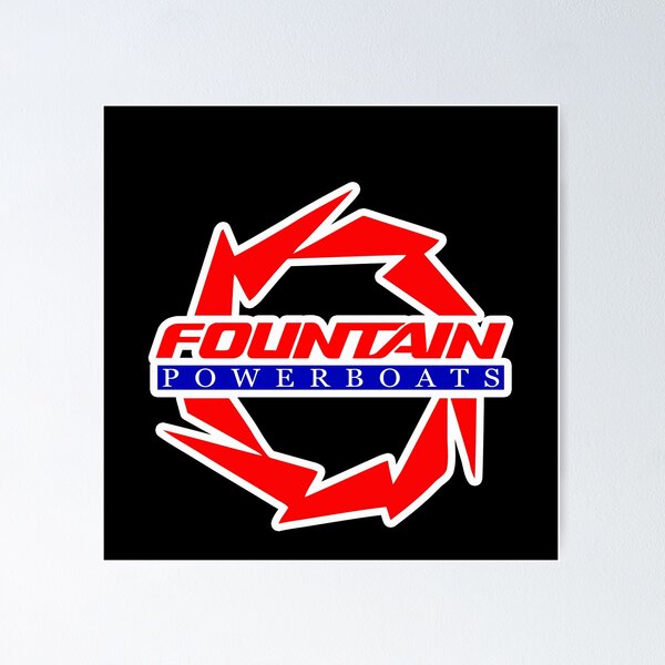 Item preview, Fountain Powerboats Boat designed and sold by Shopbatak.