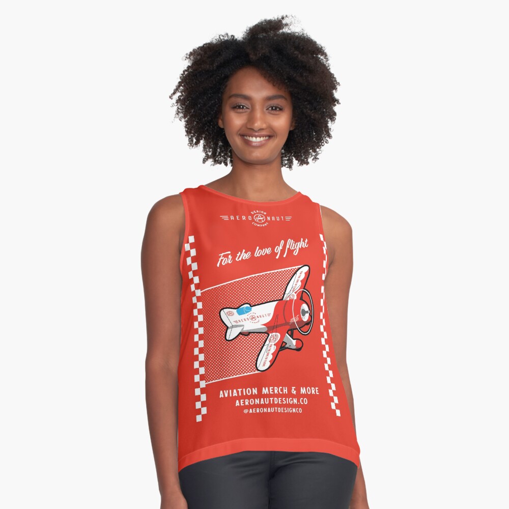 Item preview, Sleeveless Top designed and sold by Aeronautdesign.