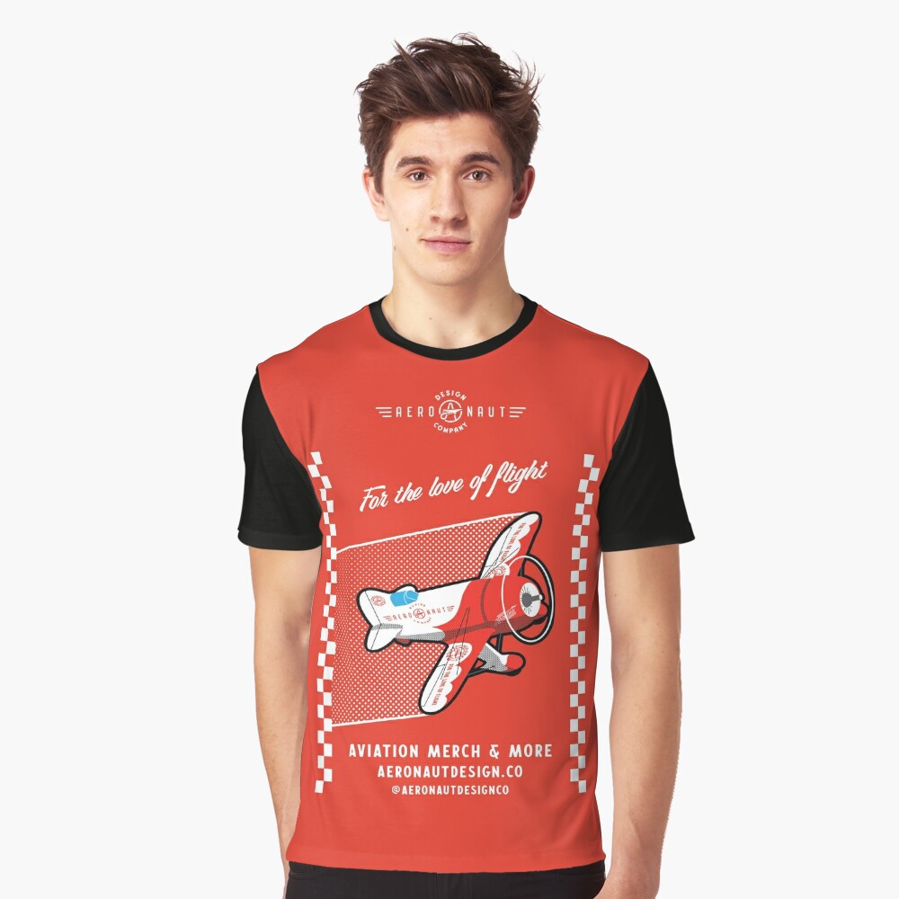 Item preview, Graphic T-Shirt designed and sold by Aeronautdesign.