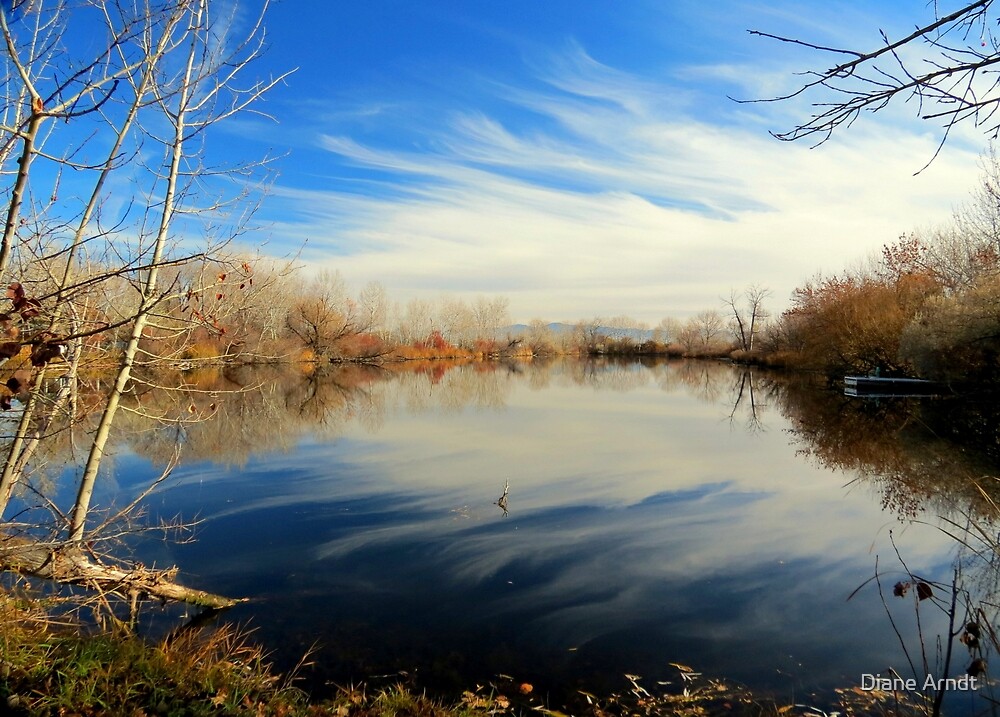 "Autumn At Duff Pond.....Middleton, Idaho" by Diane Arndt Redbubble