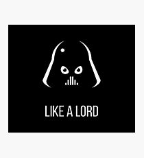 Like A Lord (Science-Fiction) Photographic Print