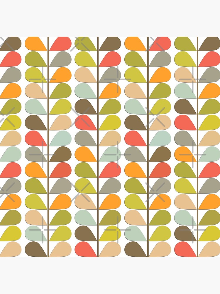 Retro 60s Midcentury Modern Pattern by Makanahele
