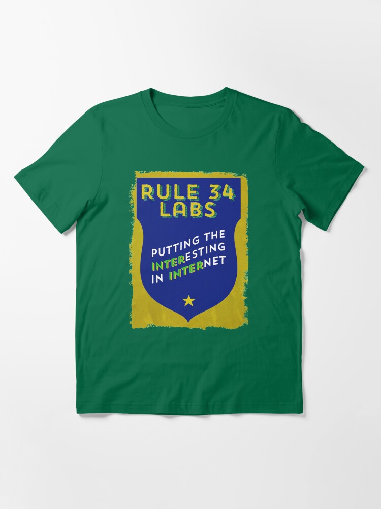 Alternate view of Rule 34 Labs Essential T-Shirt