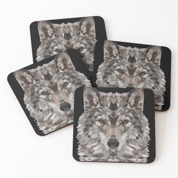 Item preview, Wolf Geometric Art designed and sold by Candice Davis.