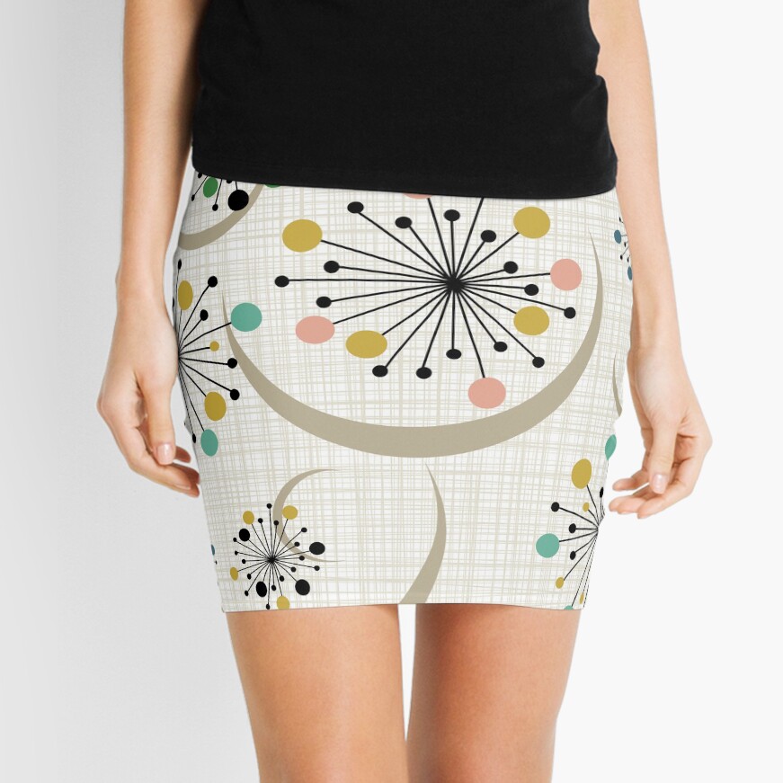 Eames Era Starbursts Mini Skirt