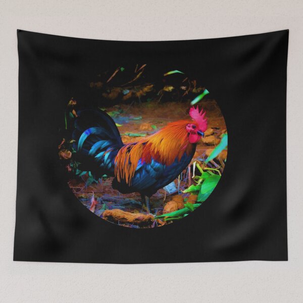 Item preview, The Pali Lookout Rooster designed and sold by Makanahele.
