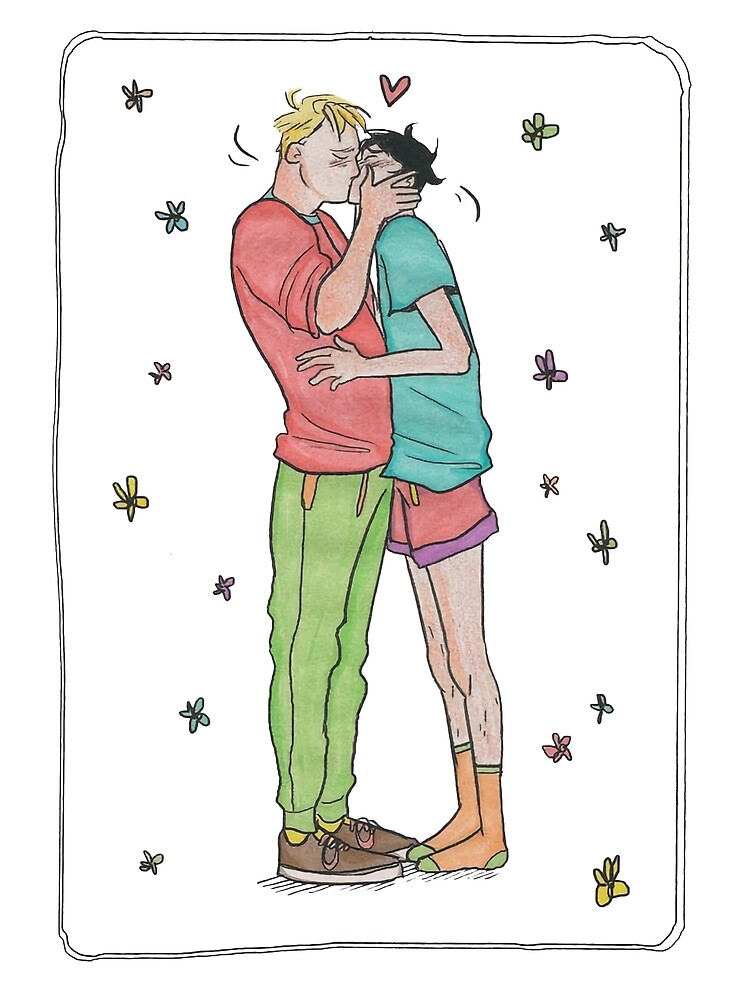 Lámina Fotográfica «El Color Del Beso De Nick Y Charlie Heartstopper ...