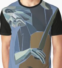 Camiseta gráfica El viejo guitarrista
