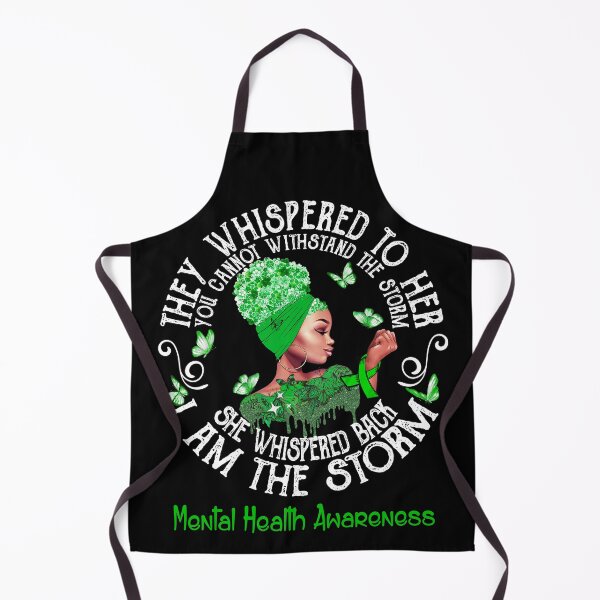 Item preview, Black Girl Fighter Strong I Am The Storm Mental Health Awareness designed and sold by Mnrshirley.