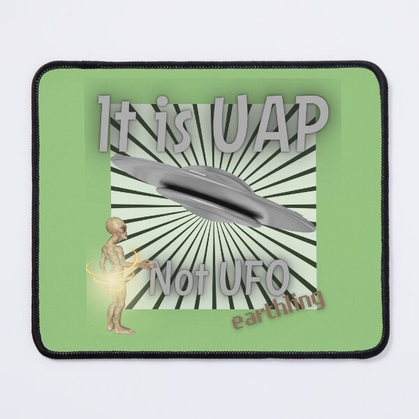 Item preview, Unidentified Aerial Phenomenom replaces the UFO label for strange and unusual things in the sky and over Area 51 for those interested in aliens, UFO, and other unusual phenomenon lovers.  designed and sold by tranquilbeach.